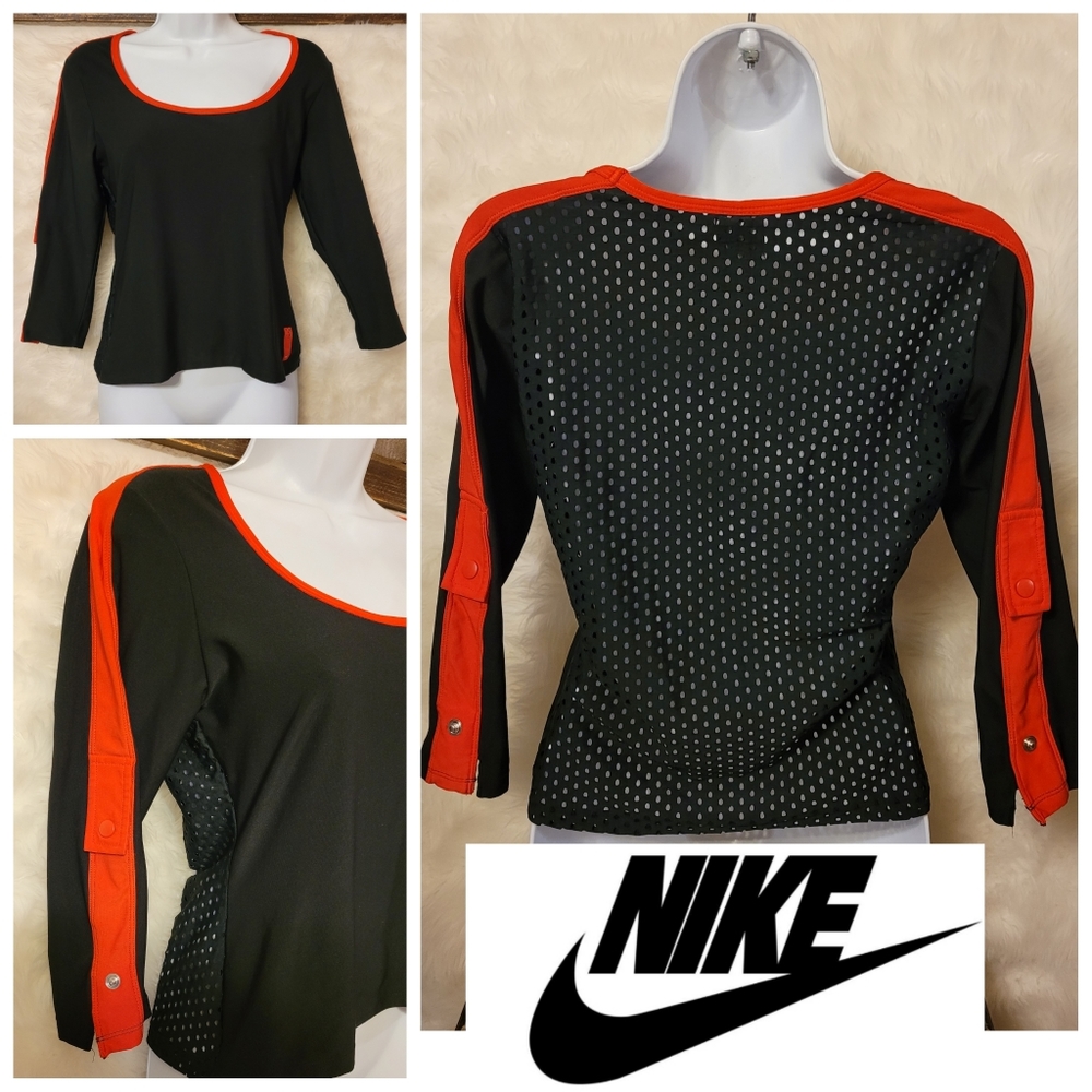 Rare Nike Athletic Fishnet Top